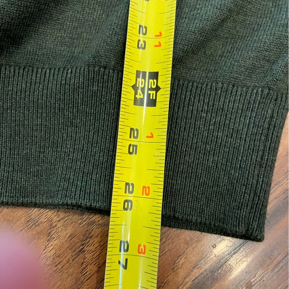 FX Fusion sweater men’s XL olive green 1/4 zip super soft Mock Neck luxury NWT - Picture 2 of 9